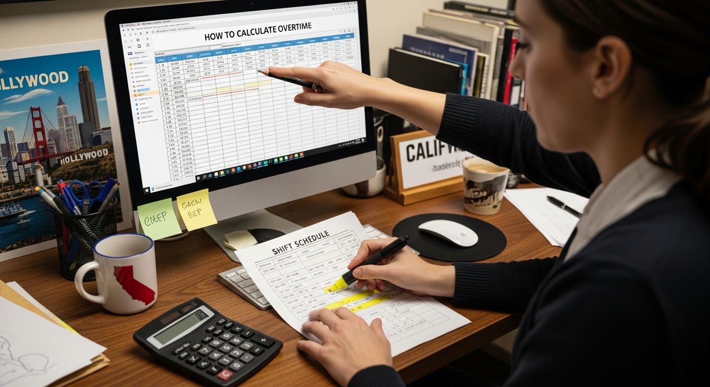 Cómo calcular eficazmente el pago de horas extras en California
